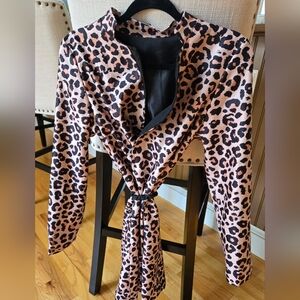 Leopard print Blazer